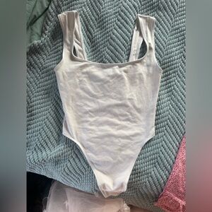 Los Angeles Apparel White Bodysuit